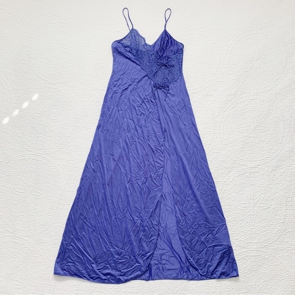 Vintage Gilead Nightgown Maxi Dress with Slit - Picture 1 of 6